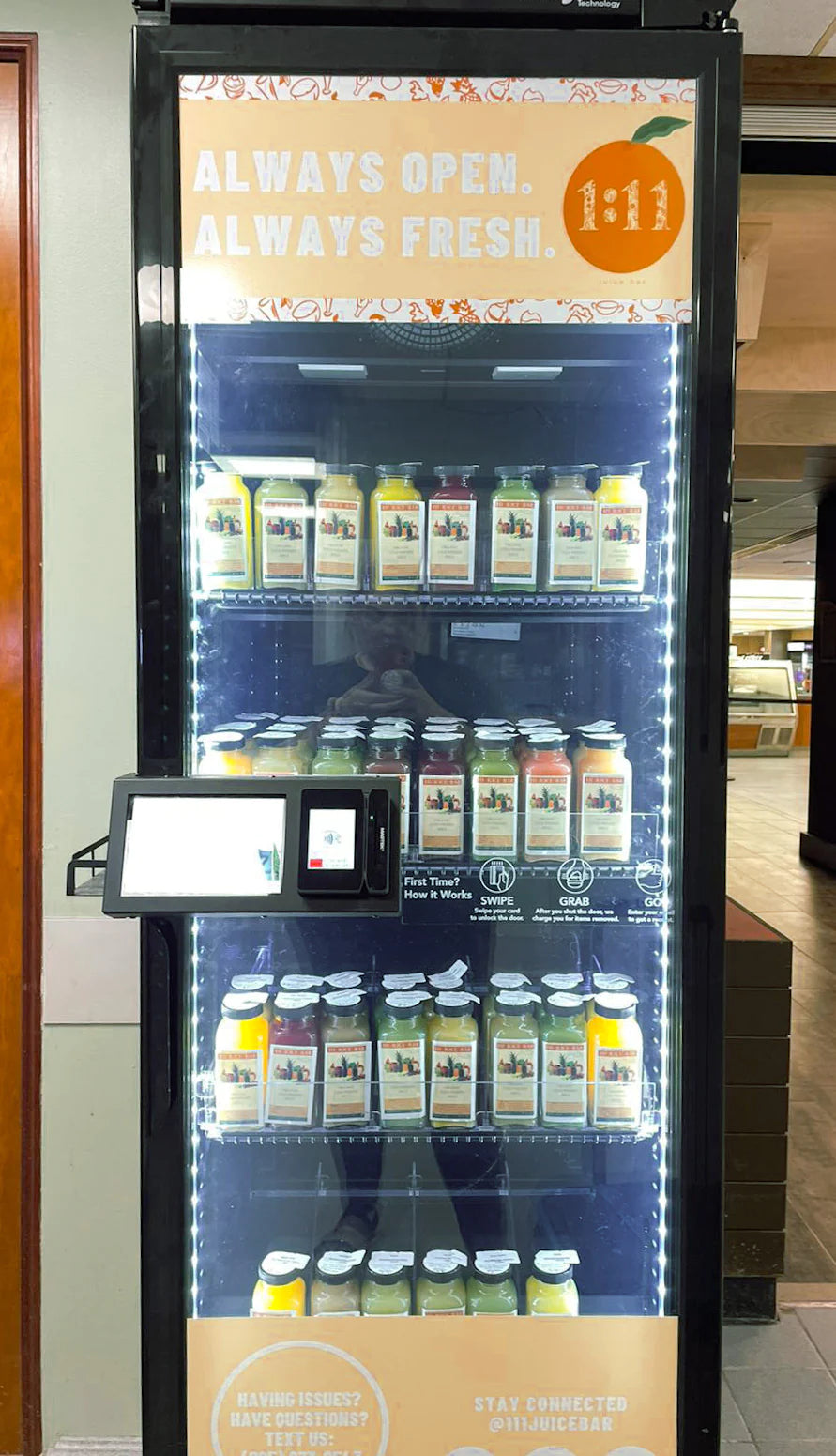 1:11 Juice Bar Launches Smart Refrigerator